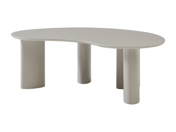 Vente-unique - Soffbord i MDF - Beige CALYNOR