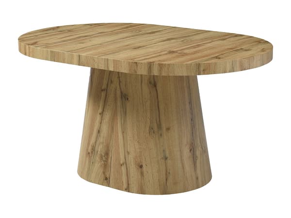 Vente-unique - Utdragbart matbord för 6 till 12 ljus MDF trä CLOEVA