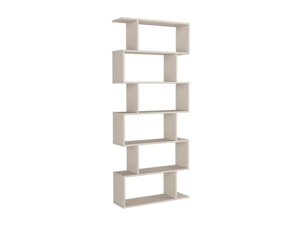 Vente-unique - Hylla med 6 nischer - Beige TOMINI