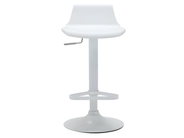 Vente-unique - Set med 2 barstolar - Polypropylen - Vit - CALAS