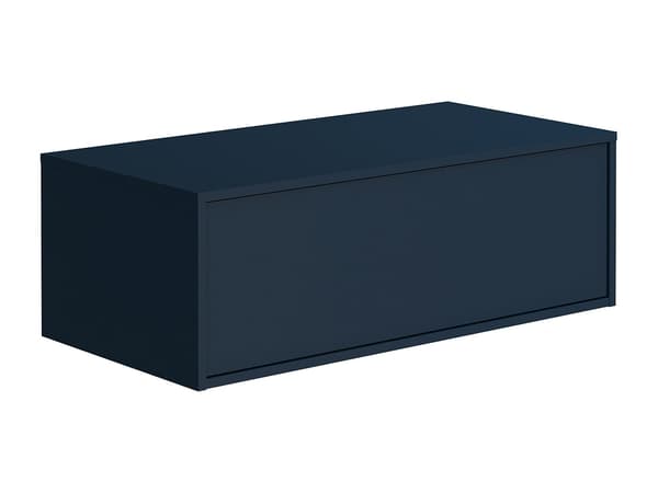 Vente-unique - Upphängt underskåp för handfat - Midnattsblå - 94 cm - TEANA II