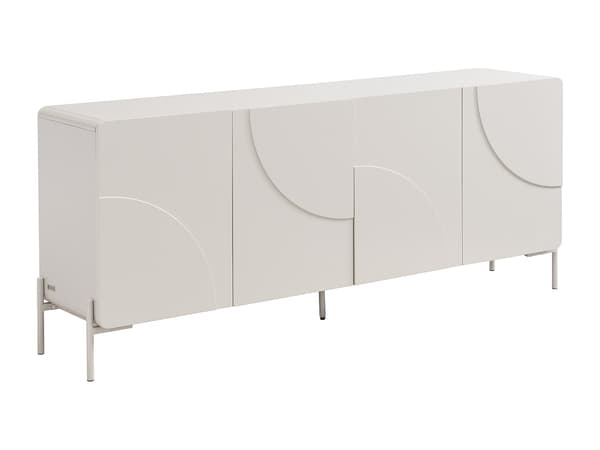 Vente-unique - Sideboard med 4 dörrar i MDF - Beige - ZELINARO