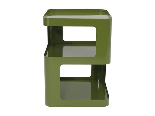 Vente-unique - Sidobord i Metall - Khaki ADZOR