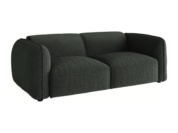 Vente-unique - Modulsoffa 2 platser i grön Chenilletyg från Maison Céphy CAMILIO