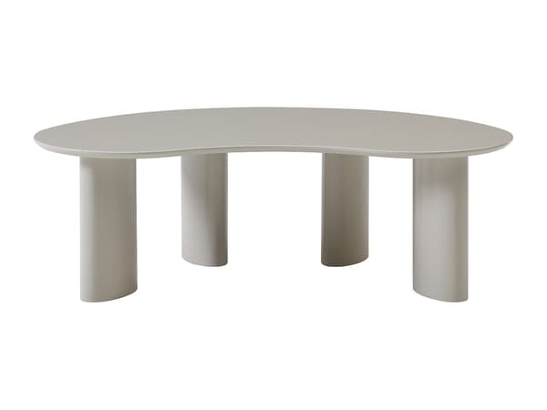 Vente-unique - Soffbord i MDF - Beige CALYNOR