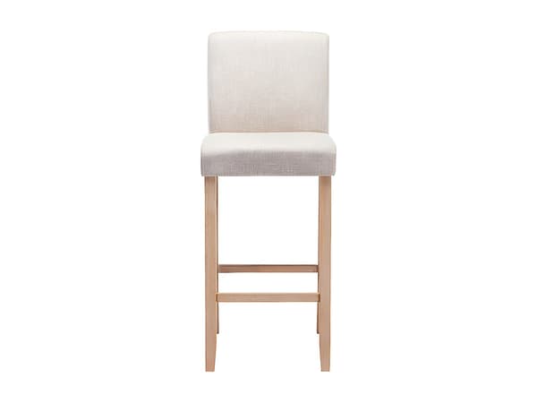 Vente-unique - Set med 2 barstolar i beige tyg  ROVIGO
