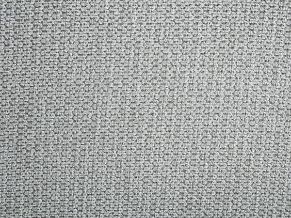 Vente-unique - 140 cm sänggavel - texturerat tyg - ljusgrå - DAMADO