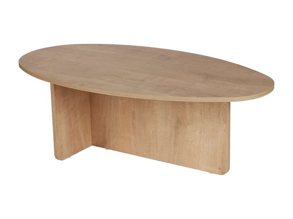Vente-unique - Soffbord - Ljust natur - ISENORA