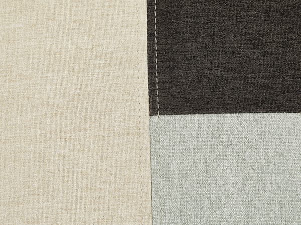 Vente-unique - SERTI II 2-sitssoffa i patchworktyg