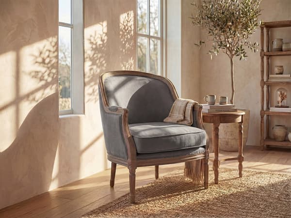 Vente-unique - Hörnsoffa och läderpuff METROPOLITAN II - 4 färgval