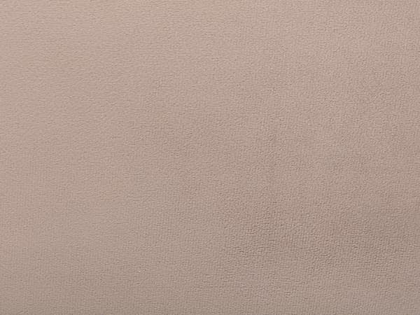 Vente-unique - Snäckformad säng 140 x 190 cm - Sammet - Beige - LIVAYA