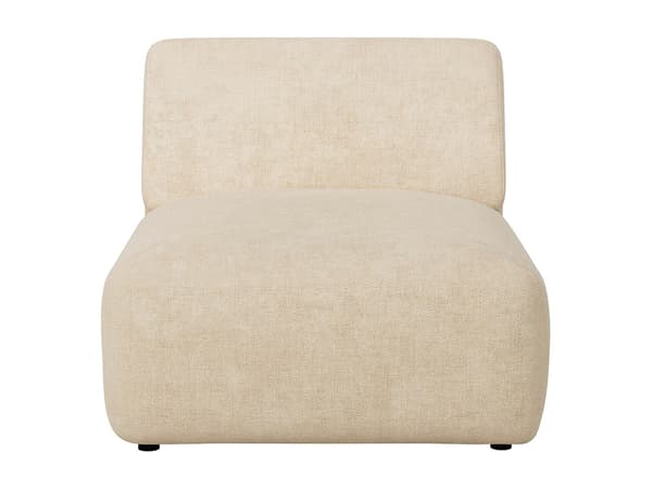 Vente-unique - 4-sits modulsoffa i beige tyg - Maison Céphy POGNI