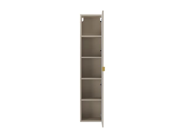 Vente-unique - Hängande badrumspelare - Beige - H140 cm - ONDIL
