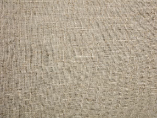 Vente-unique - Avtagbar sänggavel 190 cm - Bomull och lin - Beige - TAHIME
