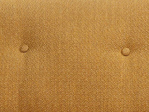 Vente-unique - 3-sits soffa i gult tyg med bouclé-effekt TATUM