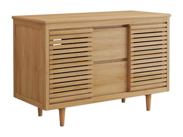 Vente-unique - Underskåp på ben i teak - 120 cm - TORAJA