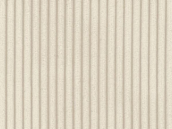 Vente-unique - 4-sitsig bäddsoffa i ribbad sammet, beige - Maison Céphy POGNI