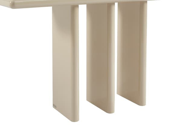 Vente-unique - Konsolbord i MDF - Beige Klarlackad ELWENA