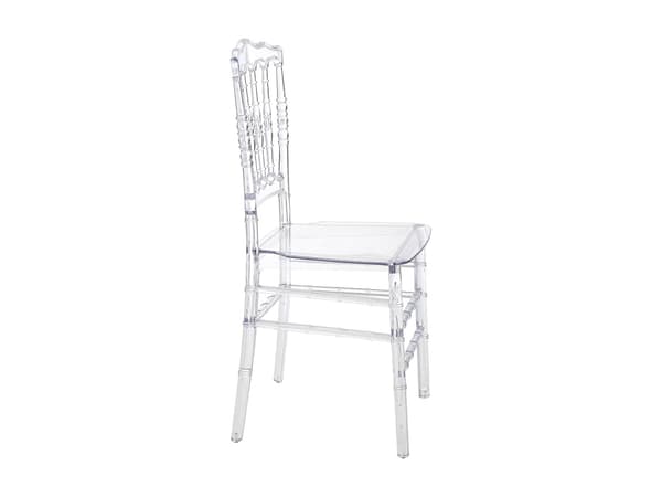 Vente-unique - Set med 6 stolar i polykarbonat - Cristal - AMBELON