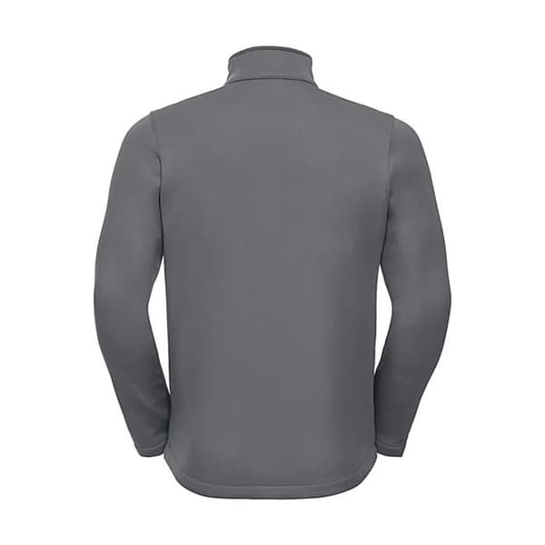 Softshell-jacka Russell Athletic Smart - konvoigrå