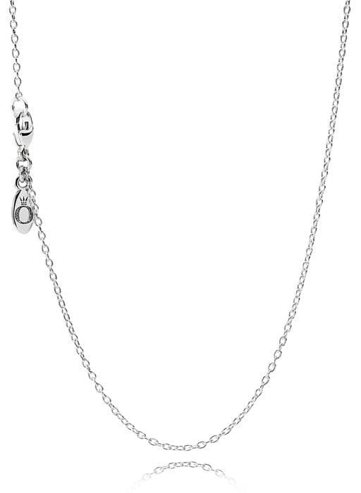 Kedja för dam - Silver - 590515-45 - 925/1000 - Ankerkedja - Karbinhake