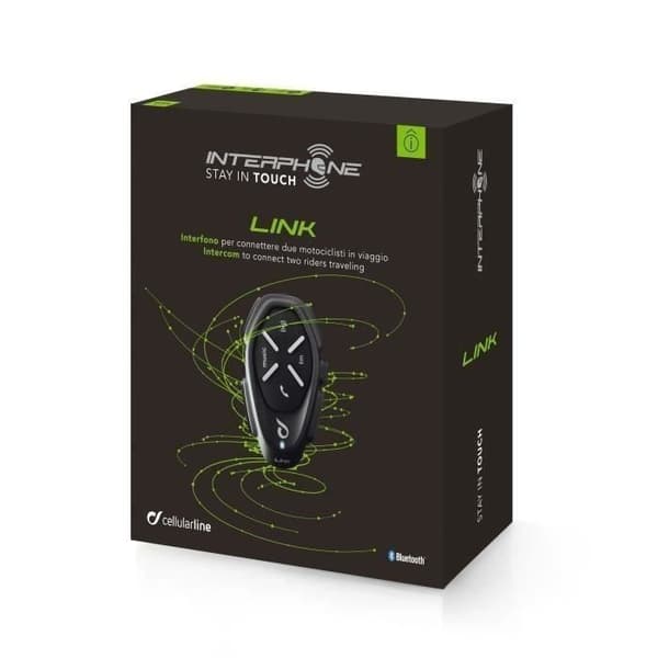 CELLULAR LINE Intercom moto - Link - Enkel paket