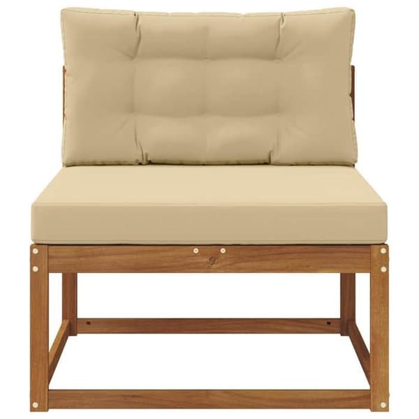 vidaXL Utomhussoffa Natur 900535