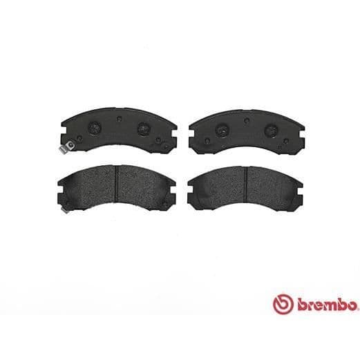 BREMBO Bromsbeläggssats P54017 - 4 st
