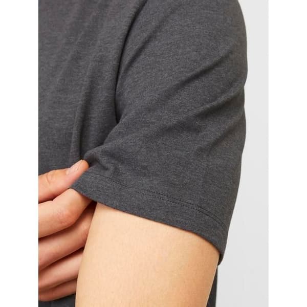 T-shirt Jack & Jones Organic Melange - mörkgrå melange