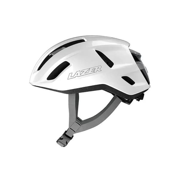 Lazer Sphere KC vägskydd - vit silver