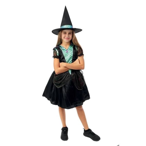 Trollkarl Drakar Flicka - PTIT CLOWN - Barnkostym Halloween - Lätt - Bekväm - Polyester