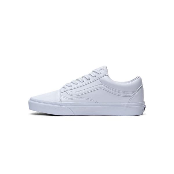 Vans Herr Old Skool Classic Tumble Sneakers, Vit