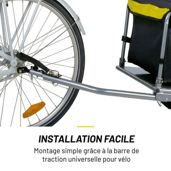 Dunlop Cykeltransportör – Gul