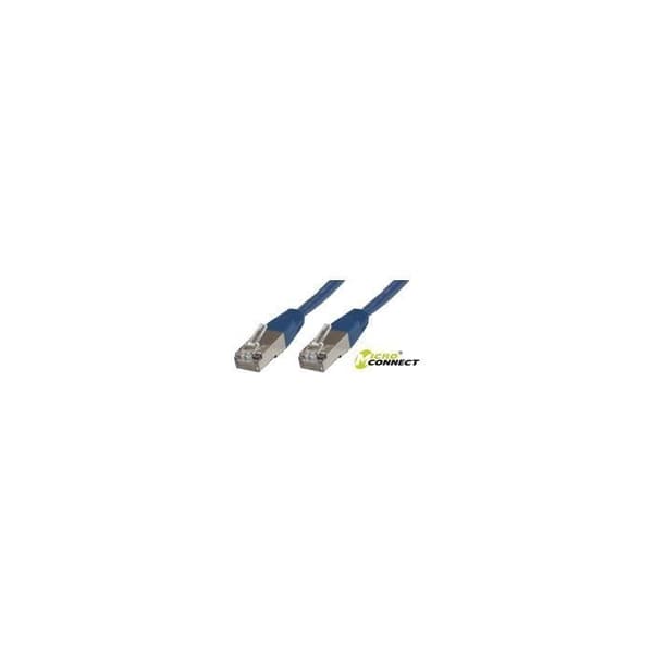 Nätverkskabel - MICRO CONNECT - S/FTP CAT6 - 20m - Blå - Halogenfri