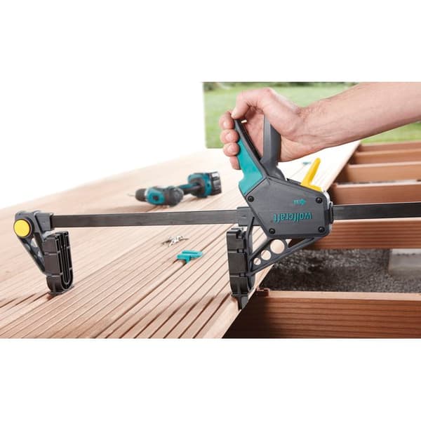 wolfcraft - Handledsklämma för terrassinstallation - Öppning 450 mm - ref. 6985000