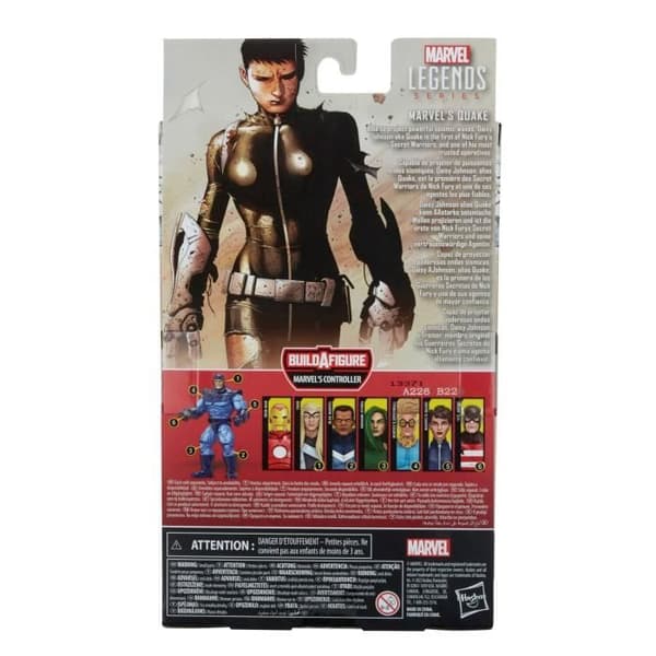 Figur - HASBRO - Quake - 15 cm - PVC - Rörlig med tillbehör