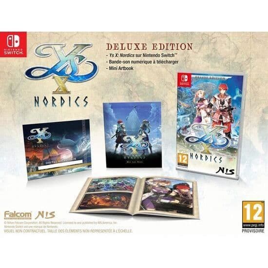 Ys X Nordics Deluxe Edition-Spel-SWITCH