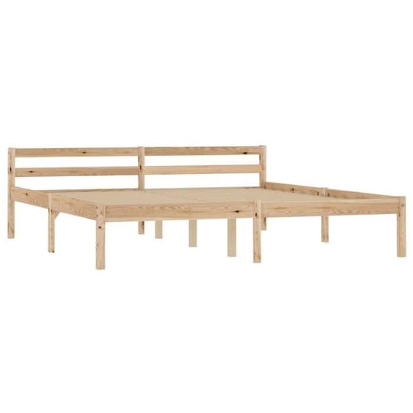 vidaXL Sängstomme Massiv Furu 180 x 200 cm