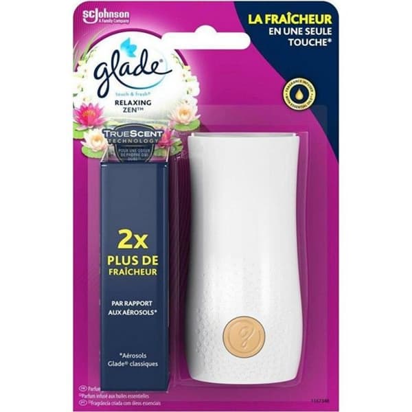 Diffusor - Glade - Touch-fresh - Avkopplande Zen - Eteriska Oljor - 10ml