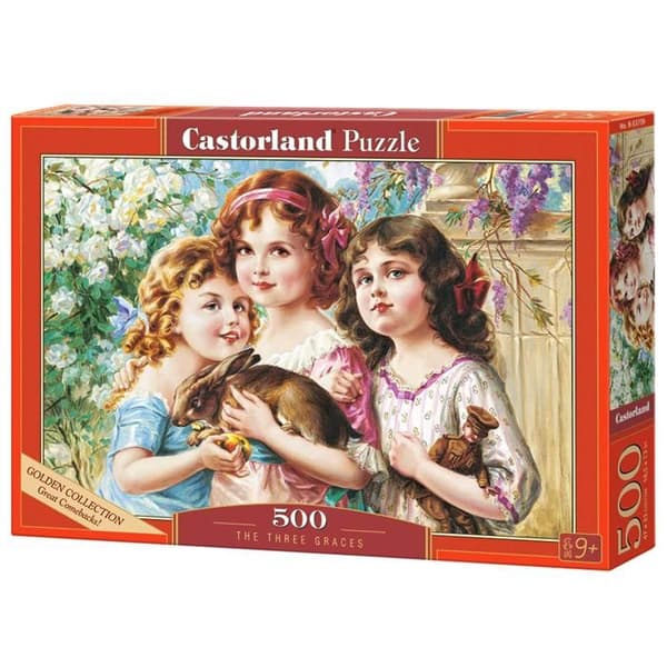 Pussel 500 bitar: De Tre Gracerna