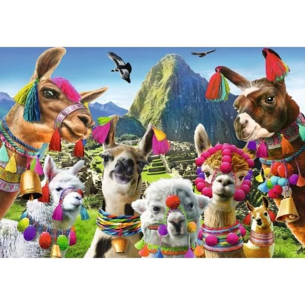 99 bitars pussel - Lamas - Ravensburger