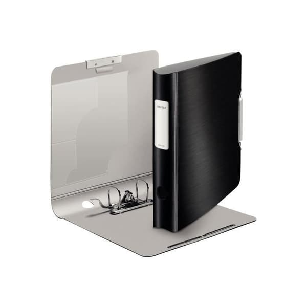 Ringbinders - Leitz - 180° Active Style - 65 mm - Matt svart - 350 ark