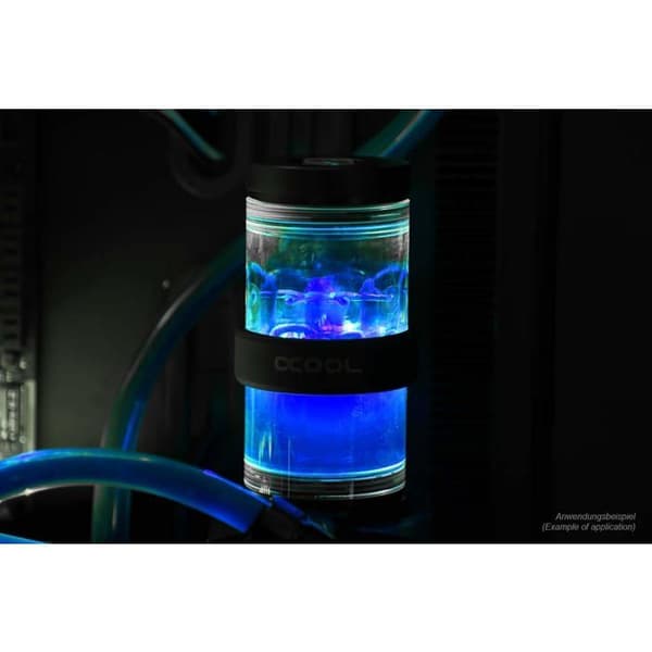 Kylvätska - ALPHACOOL - Isvatten - 1000ml - UV - Klara färger