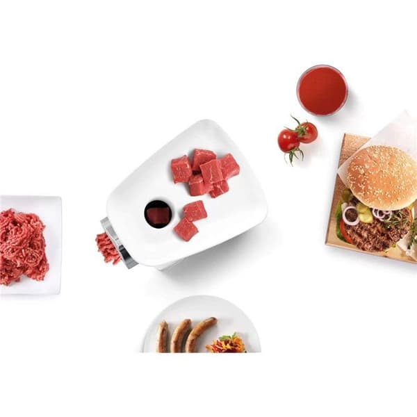 Bosch SmartPower Köttkvarn, Rostfritt Stål, Vit - MFW2515W