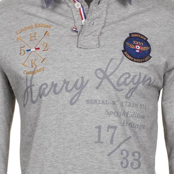 Harry Kayn-Polo Man CAZBI Grå