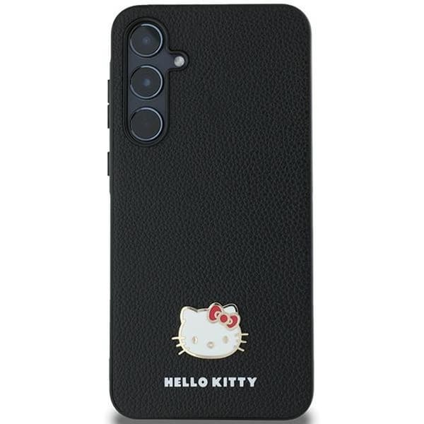 Mobilskal - HELLO KITTY - Samsung Galaxy A55 5G - Svart - Hello Kitty-mönster - Stötsäker