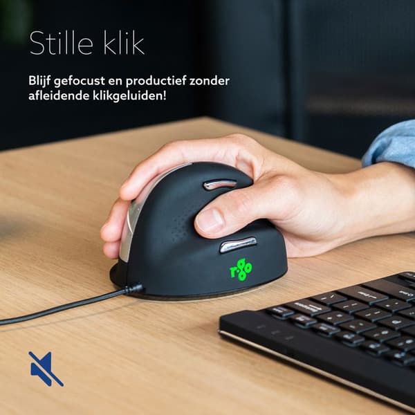 Souris R-Go HE Break (medium, höger, med sladd)