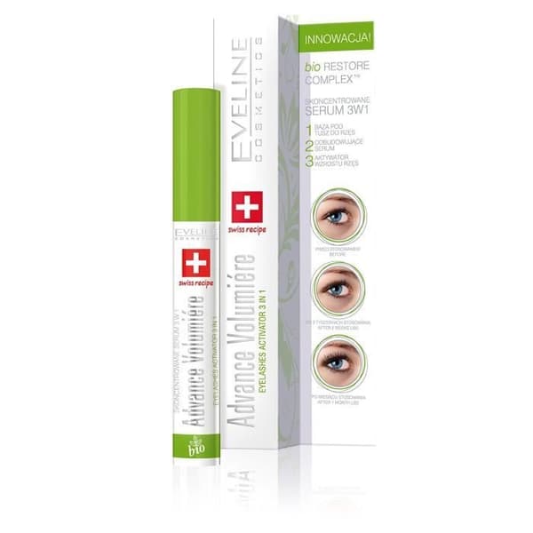 Eveline - Volymserum för ögonfransar - 10 mL: Information