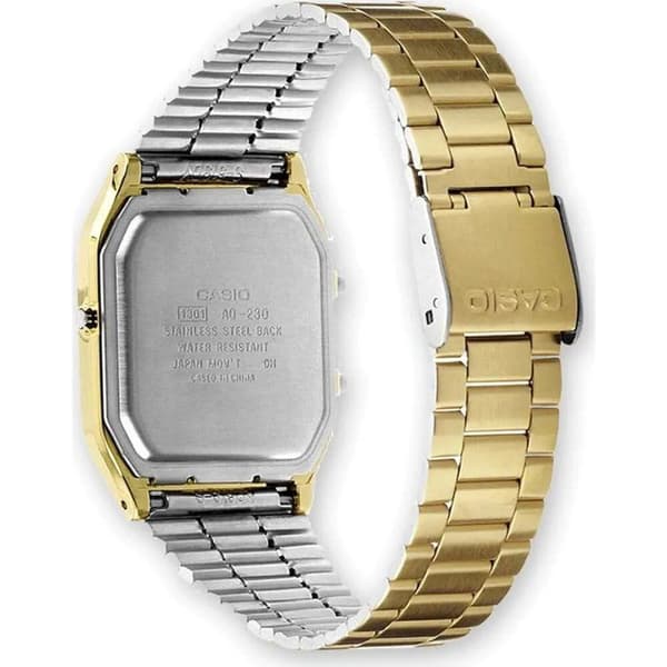 Klocka - CASIO - AQ - Unisex - Brons - Kvarts - Digital