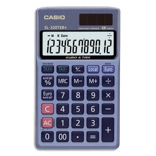 CASIO - Fickräknare 10 siffror 310TER